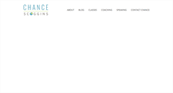 Desktop Screenshot of chancescoggins.com